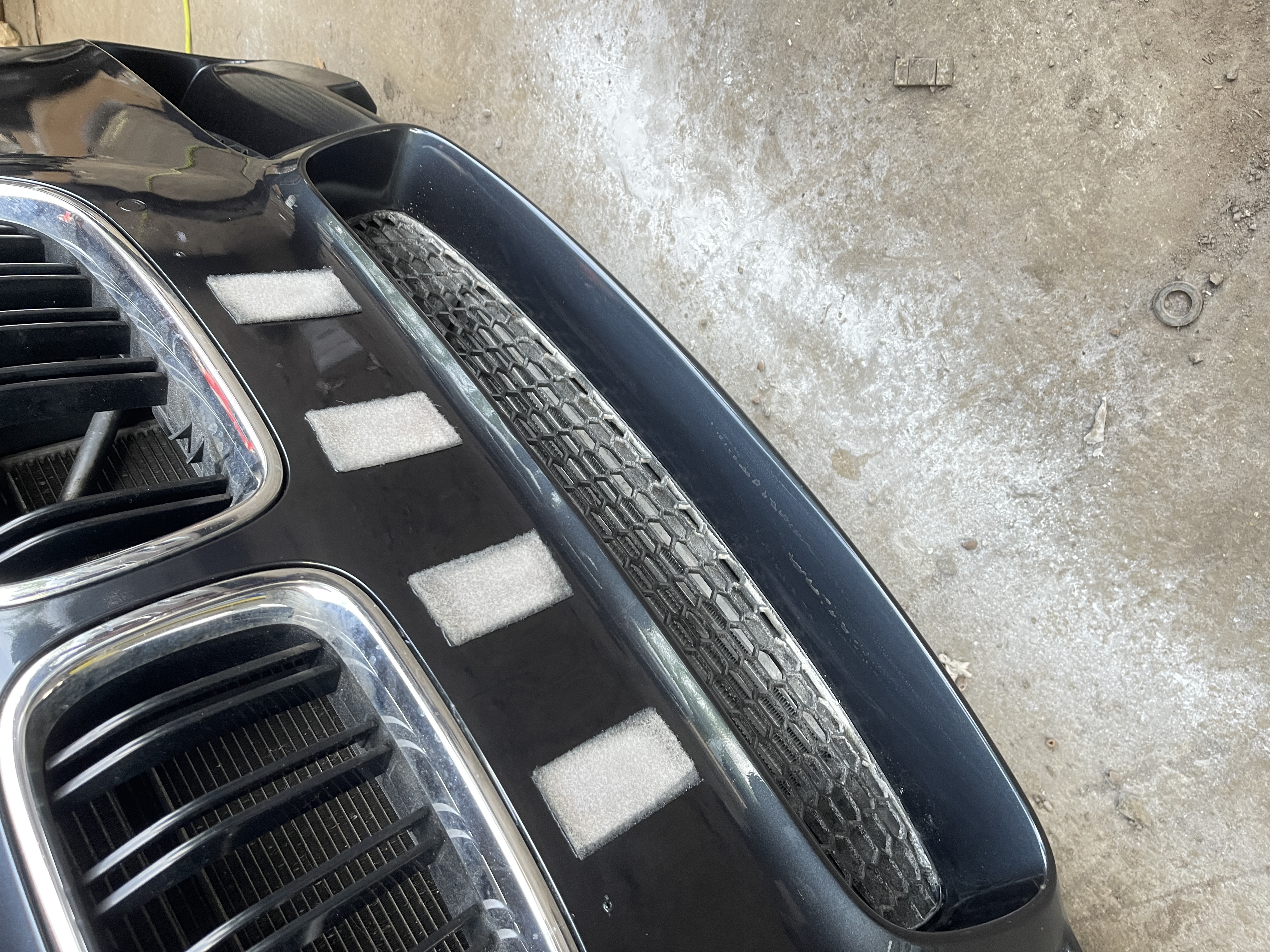 BMW M5 Front Bumper Finish